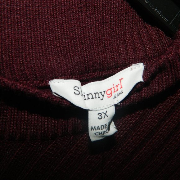 Skinnygirl Limelight Keyhole Sweater Dress Size 3X (BB-27) - Picture 3 of 6